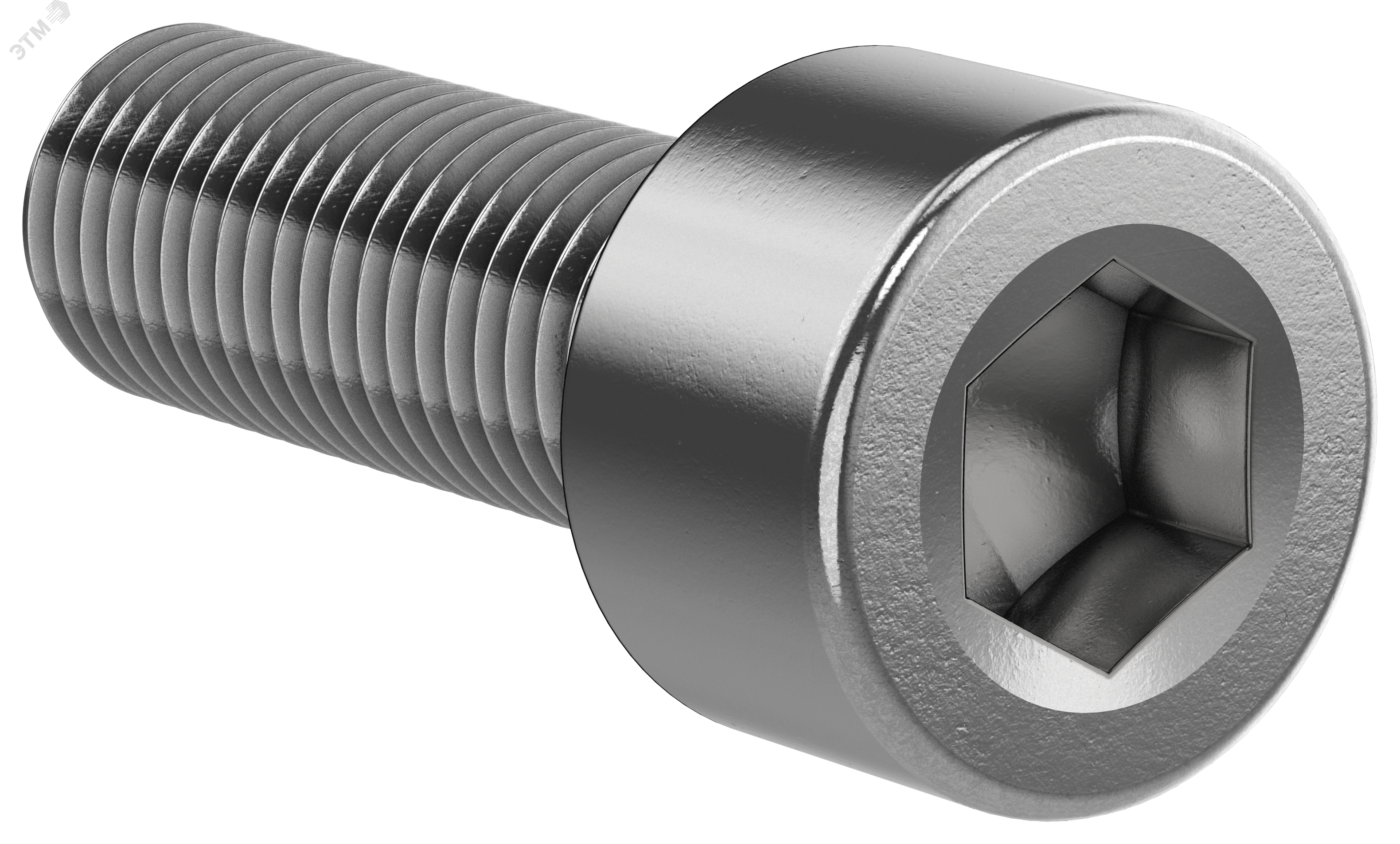 Изображение товара Винт М6х20 с внутренним шестигранником IEK комплект 20 шт для монтажа