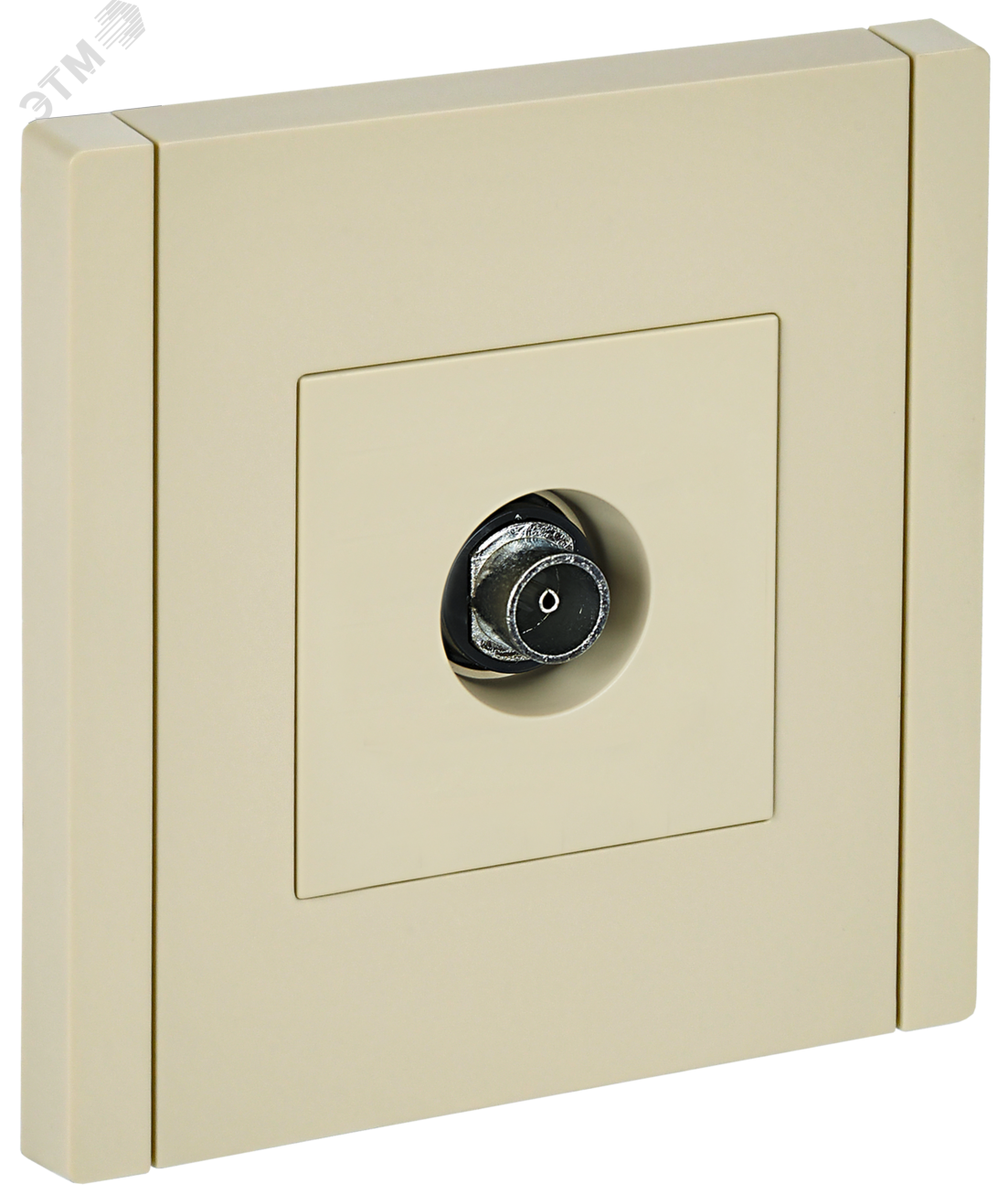 Изображение товара FORTE&PIANO Розетка TV оконечная FP428 ваниль IEK