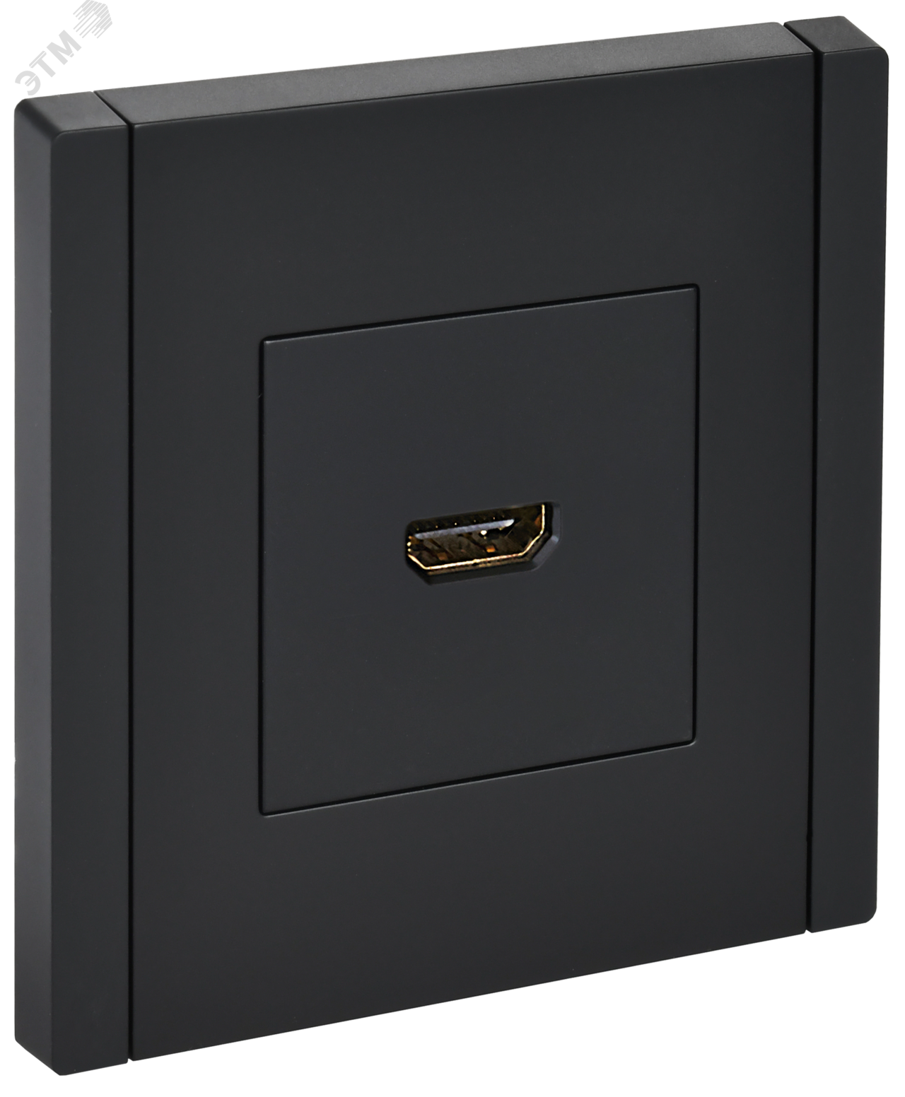 Изображение товара Розетка HDMI FORTE&PIANO черная IEK для мультимедийных устройств