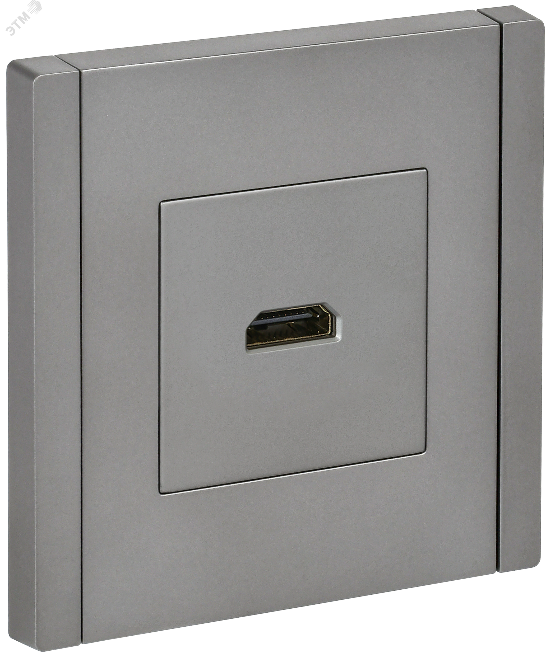 Изображение товара Розетка HDMI FORTE&PIANO FP540 нержавеющая сталь монтаж скрытый