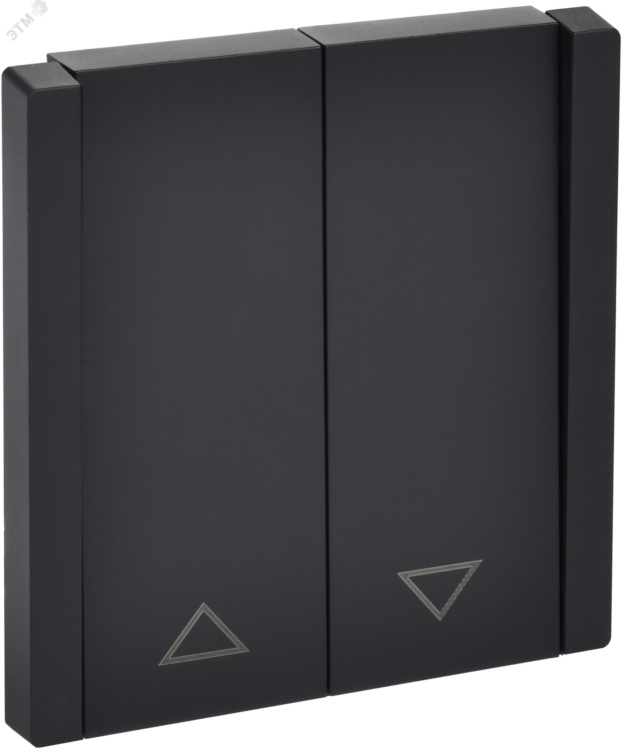 Изображение товара Выключатель жалюзи IEK FORTE&PIANO FP111 черный 220 В 1 клавиша