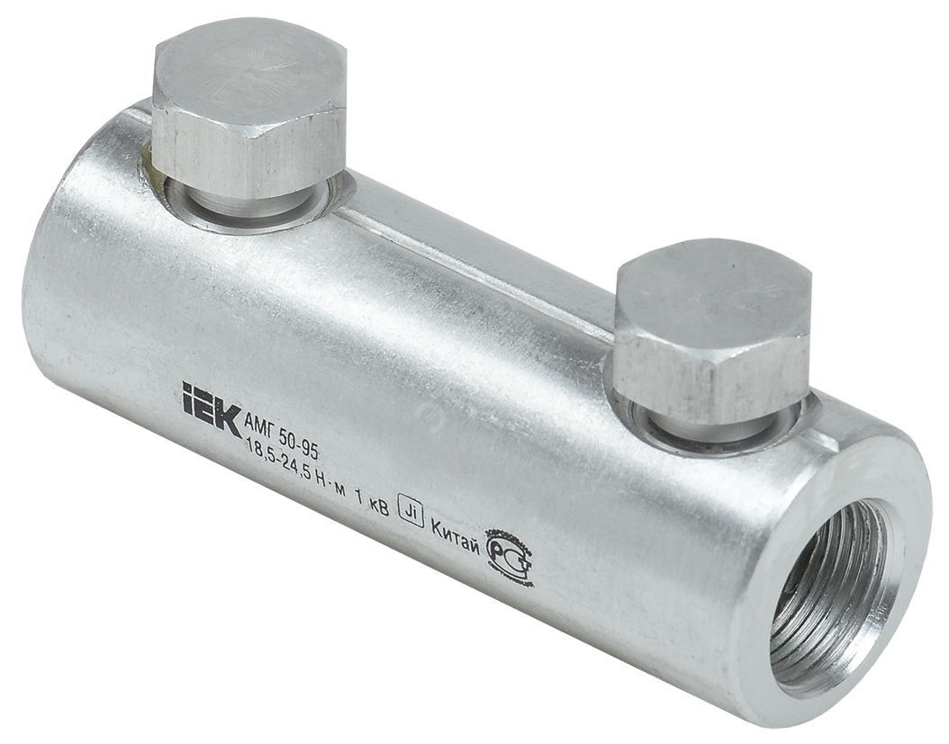 Изображение товара Алюминиевая механическая гильза со срывными болтами IEK 50-95 мм2