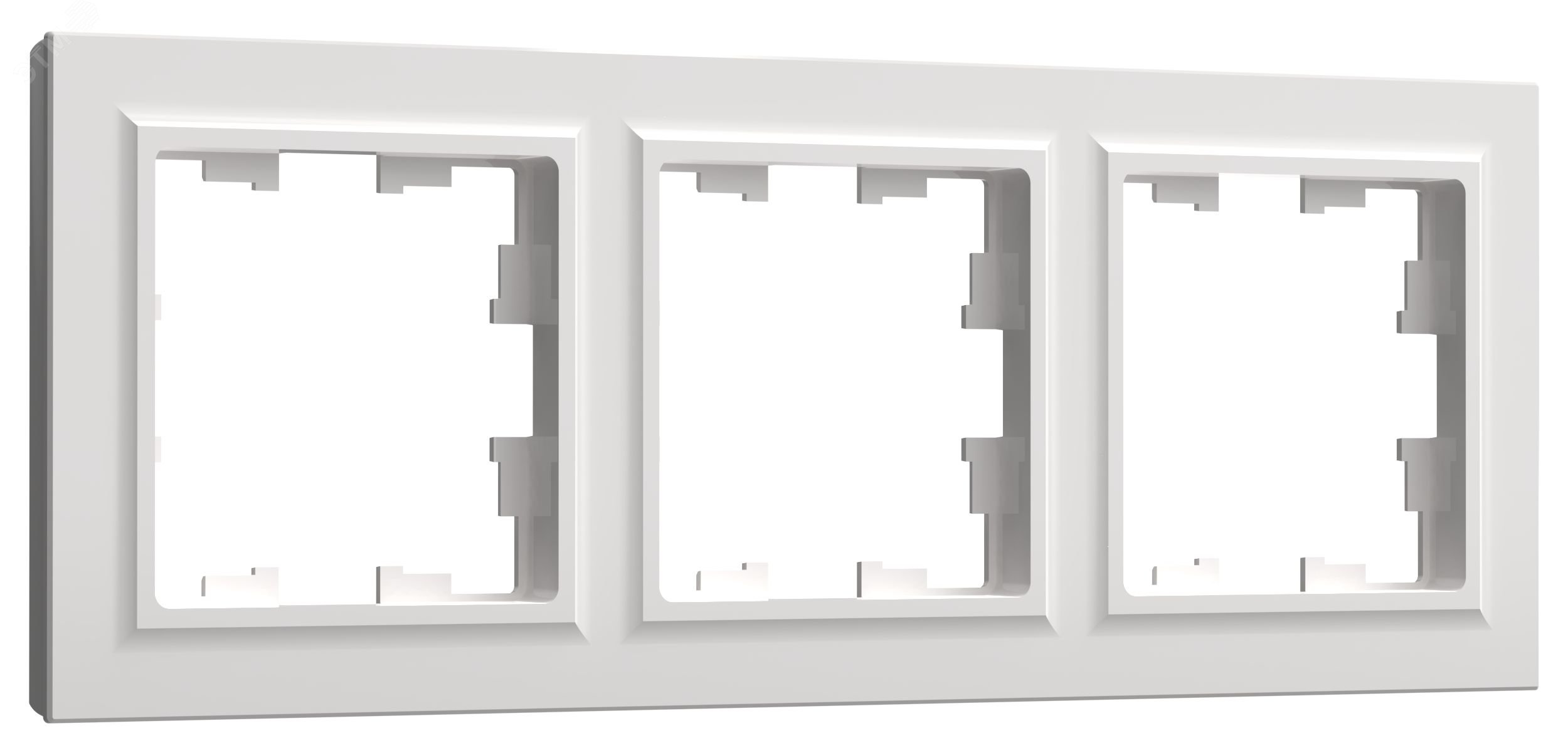 Изображение товара BRITE Рамка 3 поста РУ-3-БрБ белый (шт)