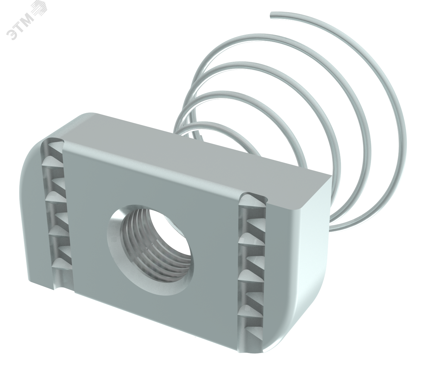 Изображение товара STRUT-гайка с конусной пружиной М6 для монтажных систем