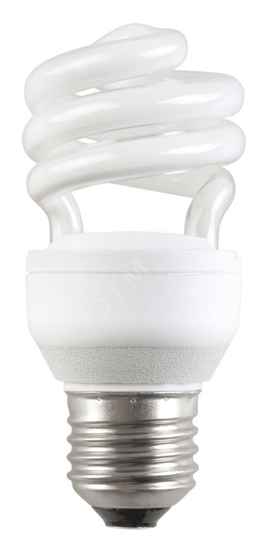 Лампа энергосберегающая КЛЛ 45/840 Е27 D80х214 спираль LLE20-27-045-4000-T4 IEK