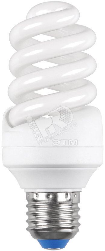 Лампа энергосберегающая КЛЛ 20/840 Е27 D48х89 спираль ECO (LLEP25-27 ...