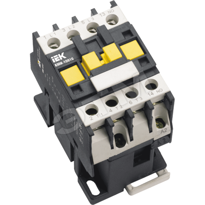 Изображение товара Пускатель магнитный 12А катушка 400В AC 1НЗ КМИ (шт)