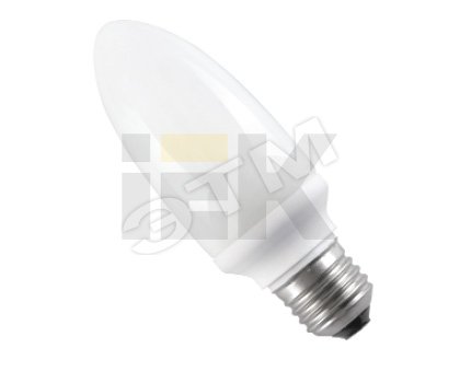 Лампа энергосберегающая КЛЛ 11/827 Е27 D42х124 свеча LLE60-27-011-2700 IEK