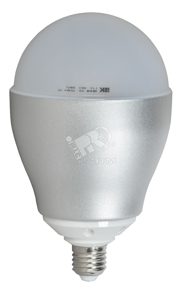 Лампа светодиодная LED 36вт E27 дневной артикул LL-A160-36-230-65-E27 ...