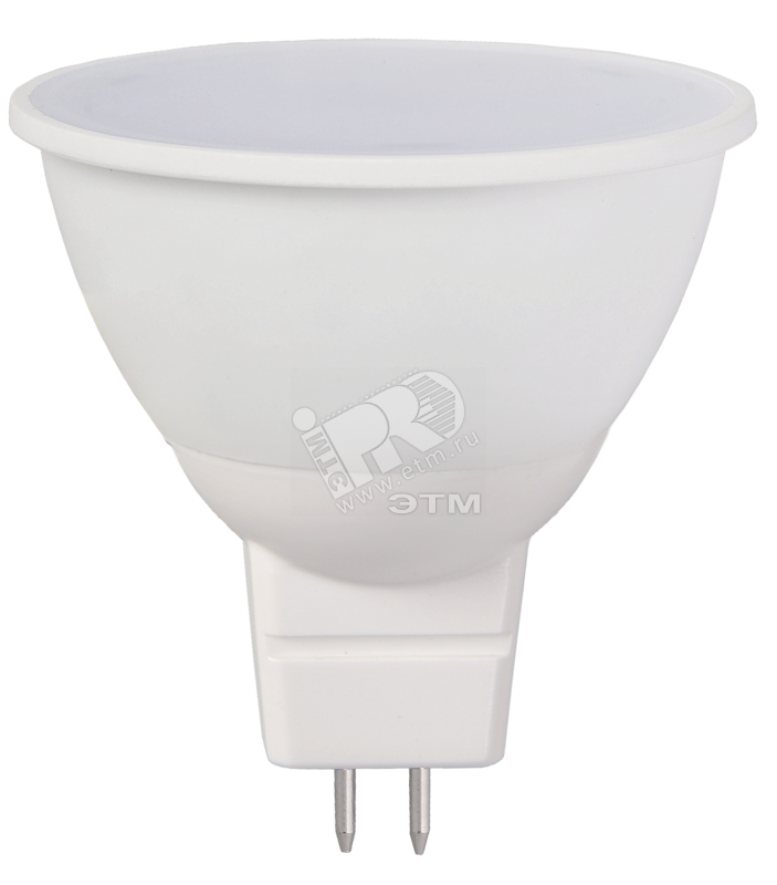 Лампа светодиодная LED 5вт 12в GU5.3 белый артикул LL-MR16-5-12-40-GU5 ...