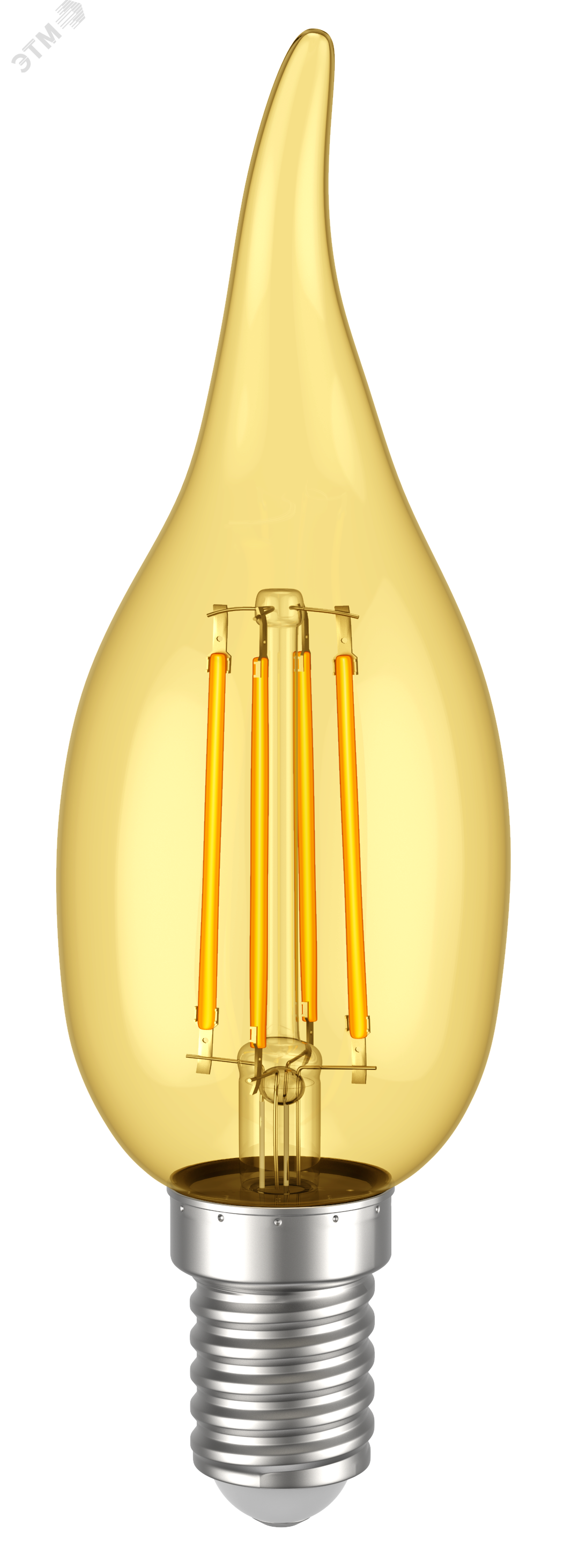 Лампа светодиодная C35 свеча матовая 7Вт 230В 3000К E27 серия 360° IEK LLF-C35-7-230-30-E27-FR IEK - превью 3
