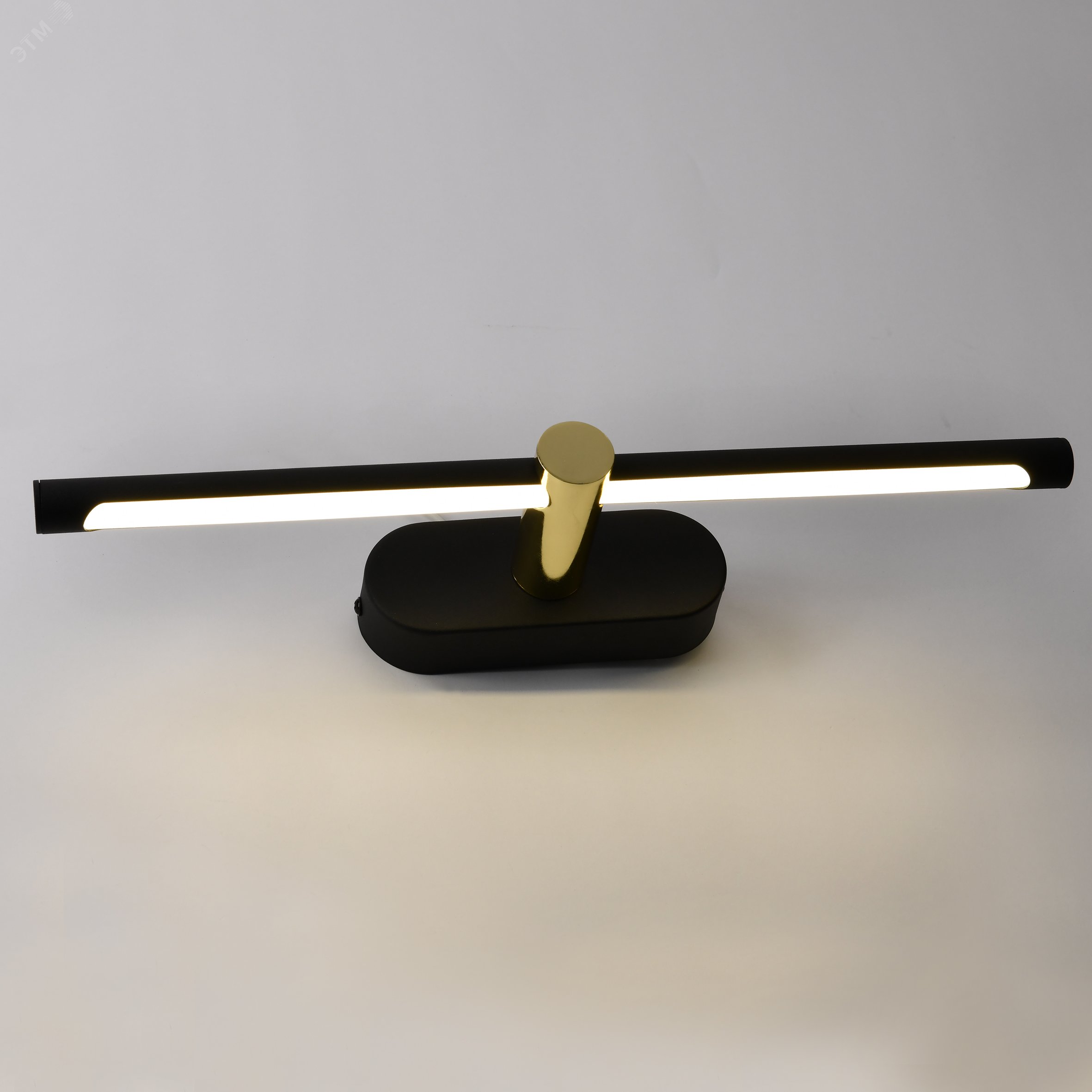 Изображение товара Светильник светодиодный IEK 5114 черный/золото 9Вт 4000К