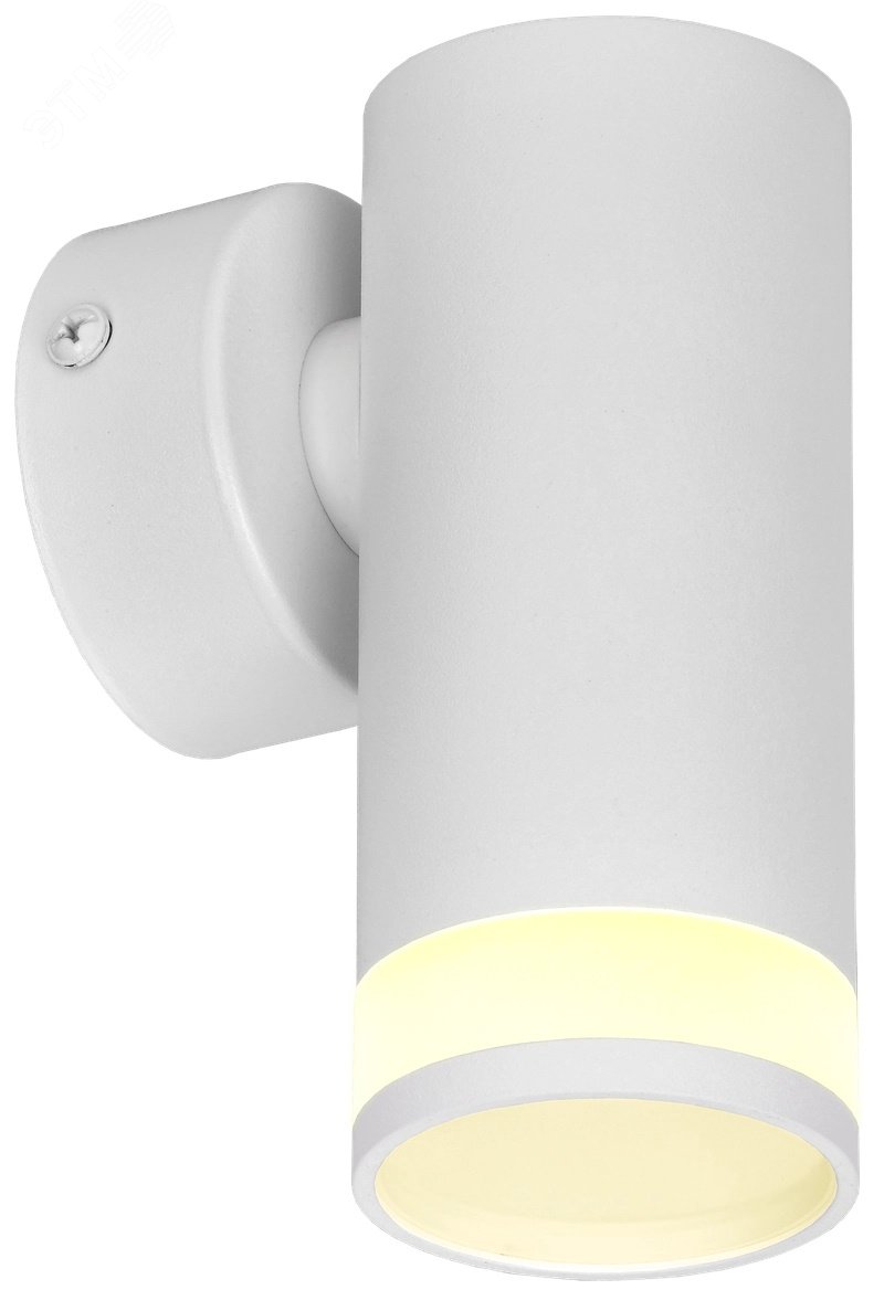 Светильник 4008 накладной настенный под лампу GU10 белый LT-UBB0-4008-GU10-1-K01 IEK