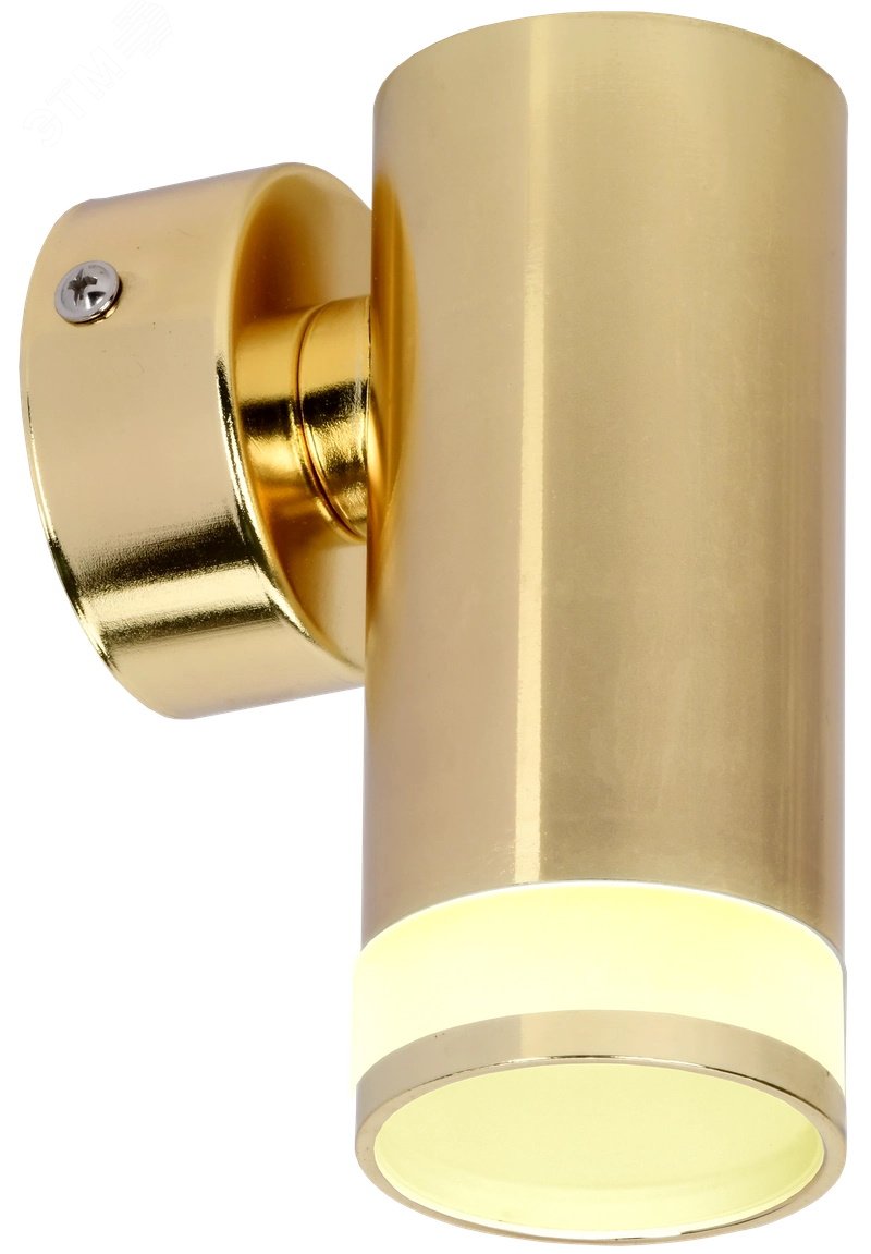 Светильник 4008 накладной настенный под лампу GU10 золото LT-UBB0-4008-GU10-1-K22 IEK