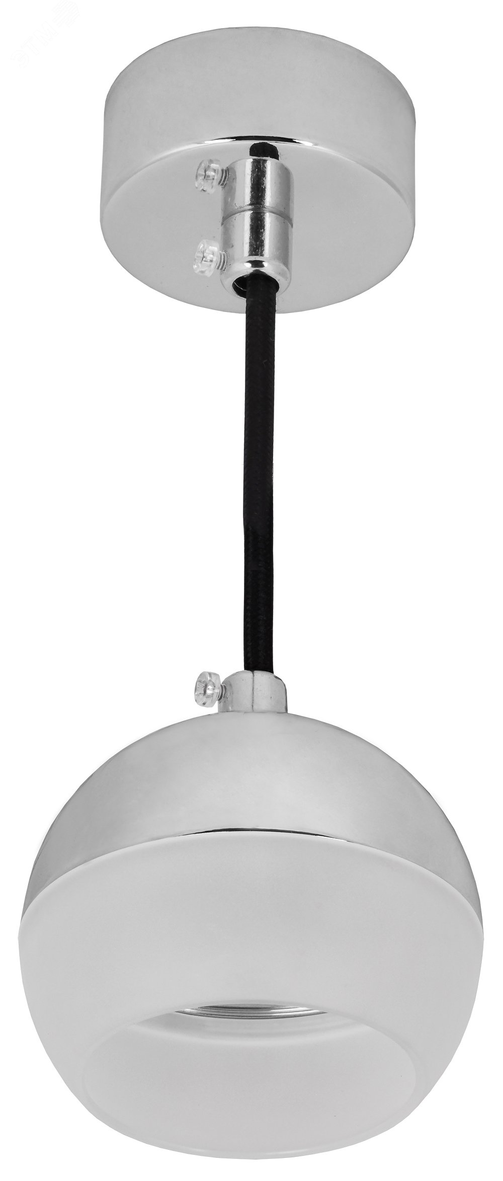 Изображение товара Декоративный подвесной светильник 4012 IEK хром для LED-GX53