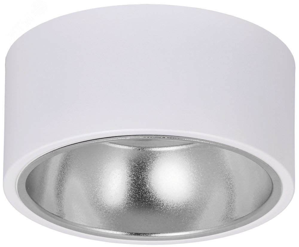 Изображение товара Светильник накладной потолочный GX53 белый хром IEK 4017