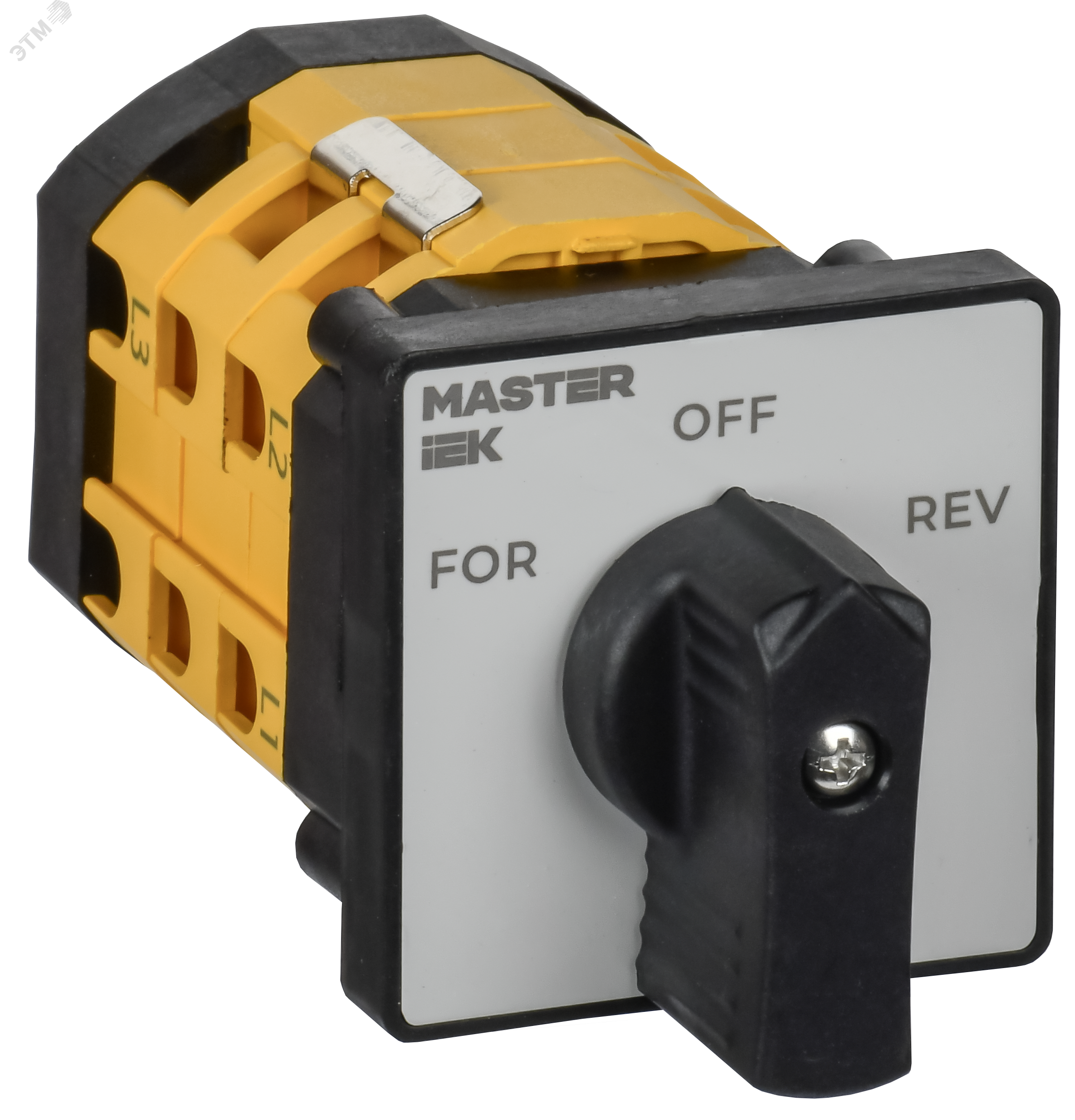 Изображение товара Переключатель кулачковый стандартная рукоятка 10А схема 11 IEK