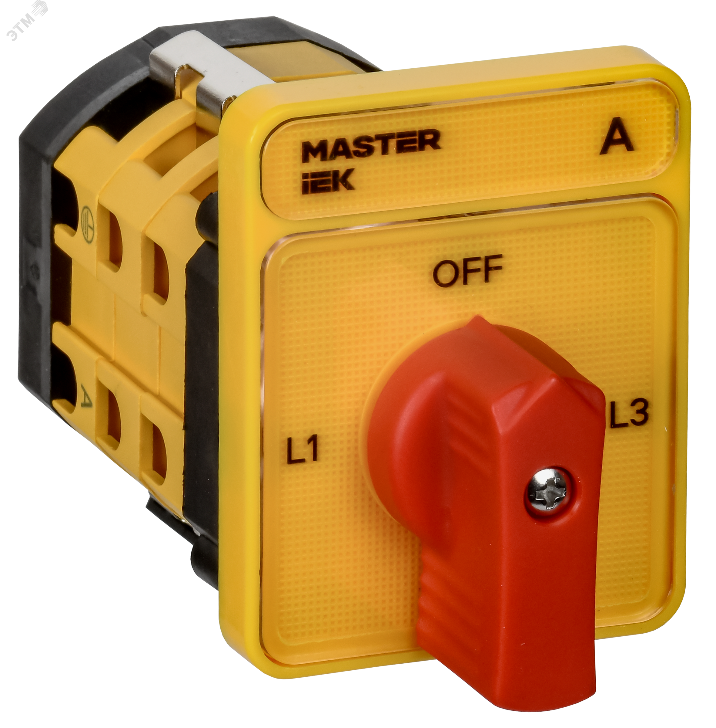 Изображение товара Переключатель кулачковый стандартная рукоятка 10А схема 98