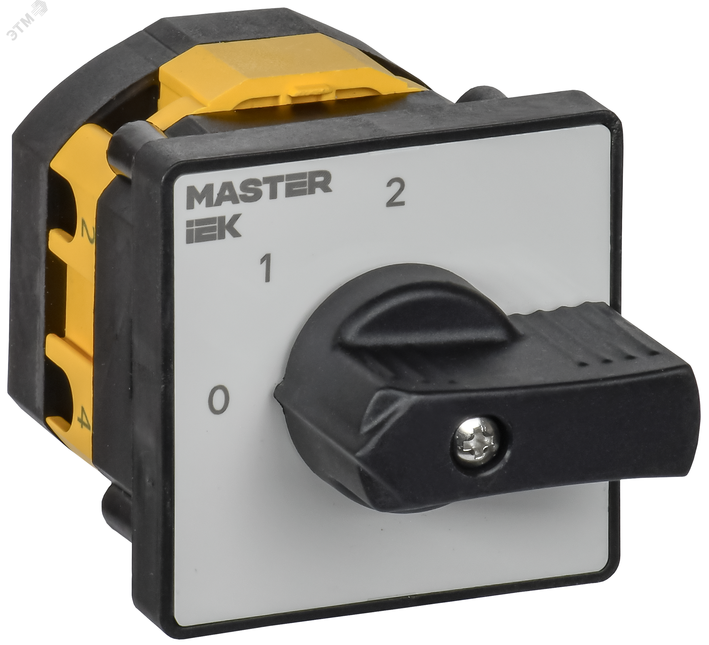 Изображение товара Кулачковый переключатель с рукояткой 10А схема 107 IEK