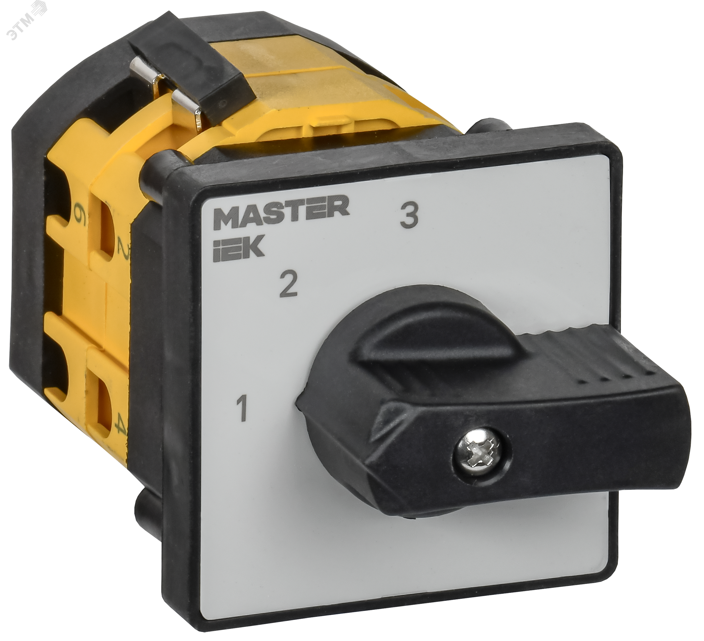 Изображение товара Переключатель кулачковый 16А схема 82 для промышленной автоматизации