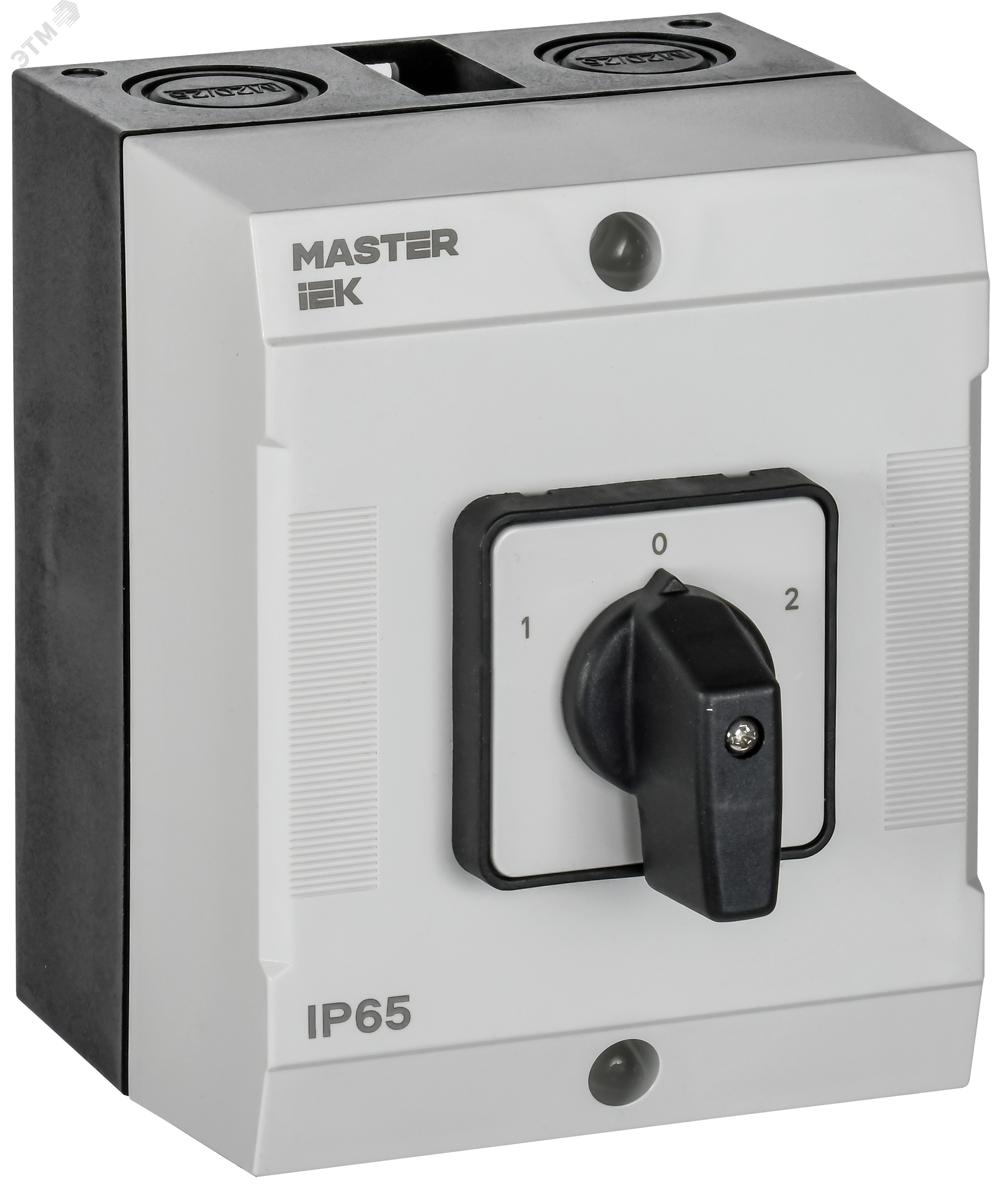 Изображение товара Переключатель кулачковый в боксе стандартная рукоятка 10А схема 51 (шт)