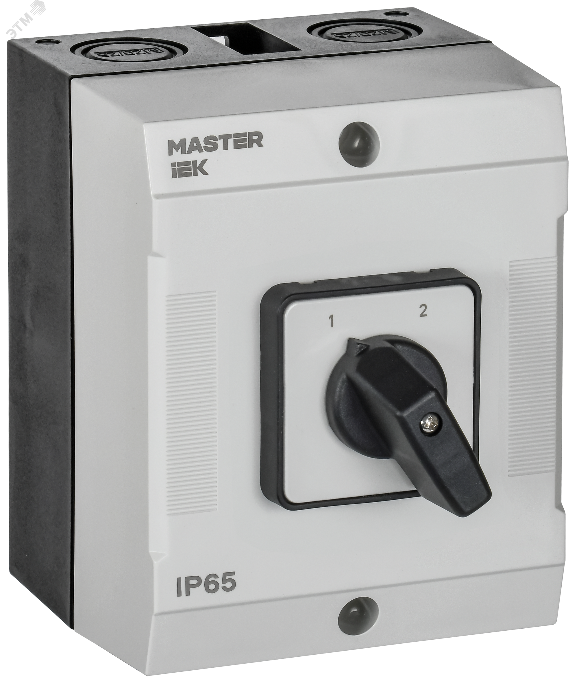 Изображение товара Переключатель кулачковый MASTER IEK стандартная рукоятка 16А схема 55