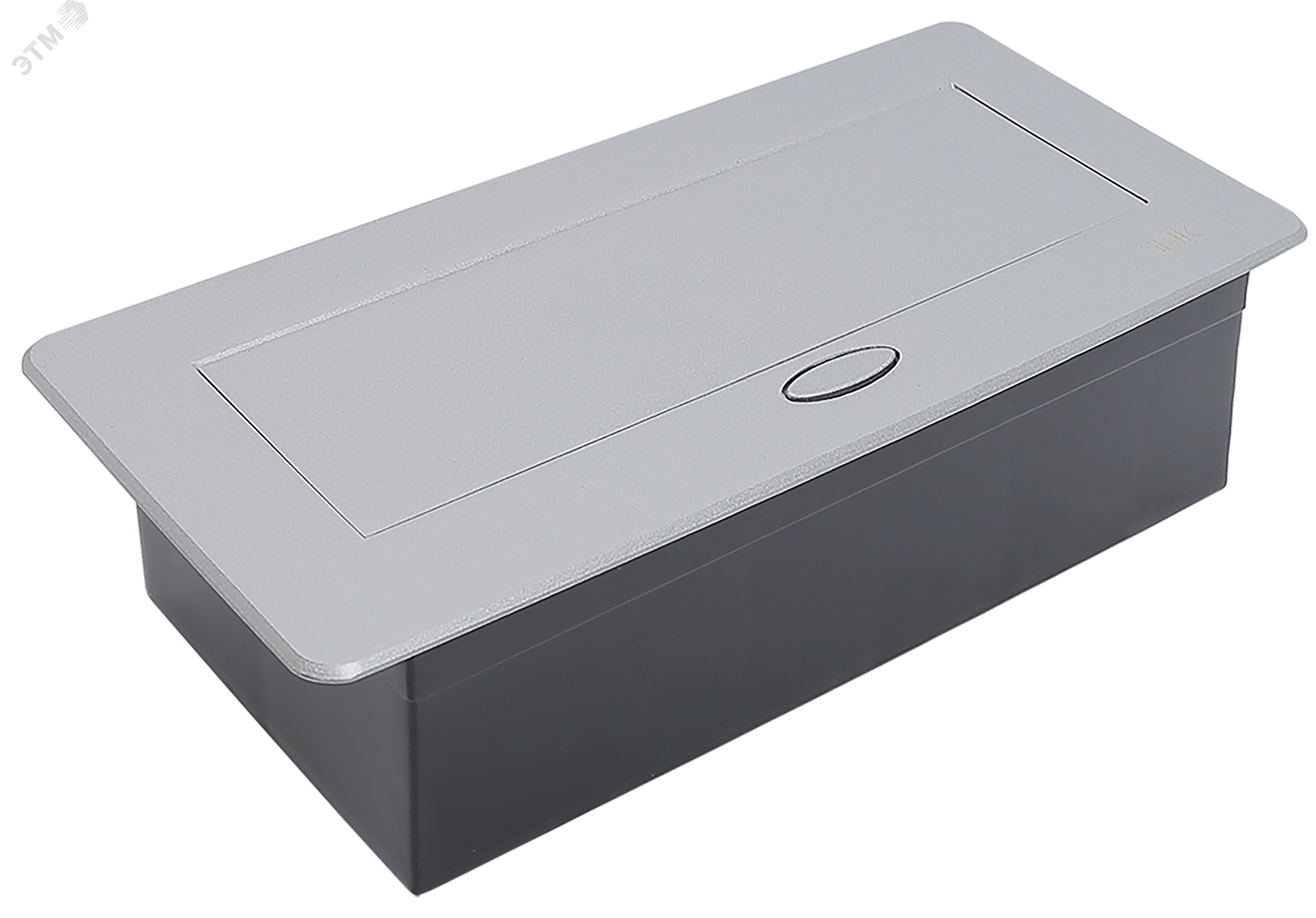 Изображение товара PRIMER Блок розеточный с выдвижной крышкой на 6 модулей серебро IEK (шт)