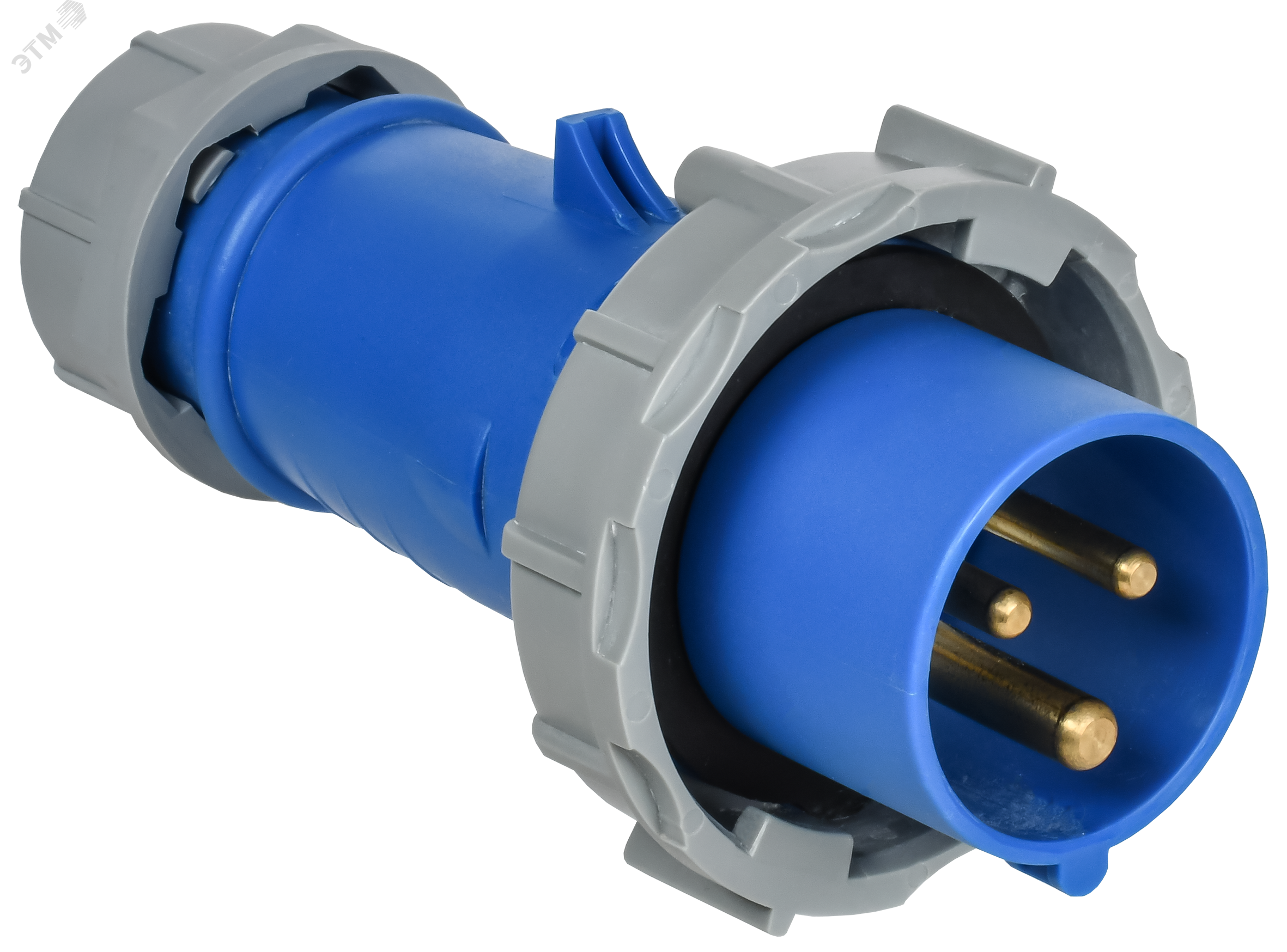 Изображение товара Переносная вилка силовая IEK ССИ-0132 16А IP67 монтаж винтовой