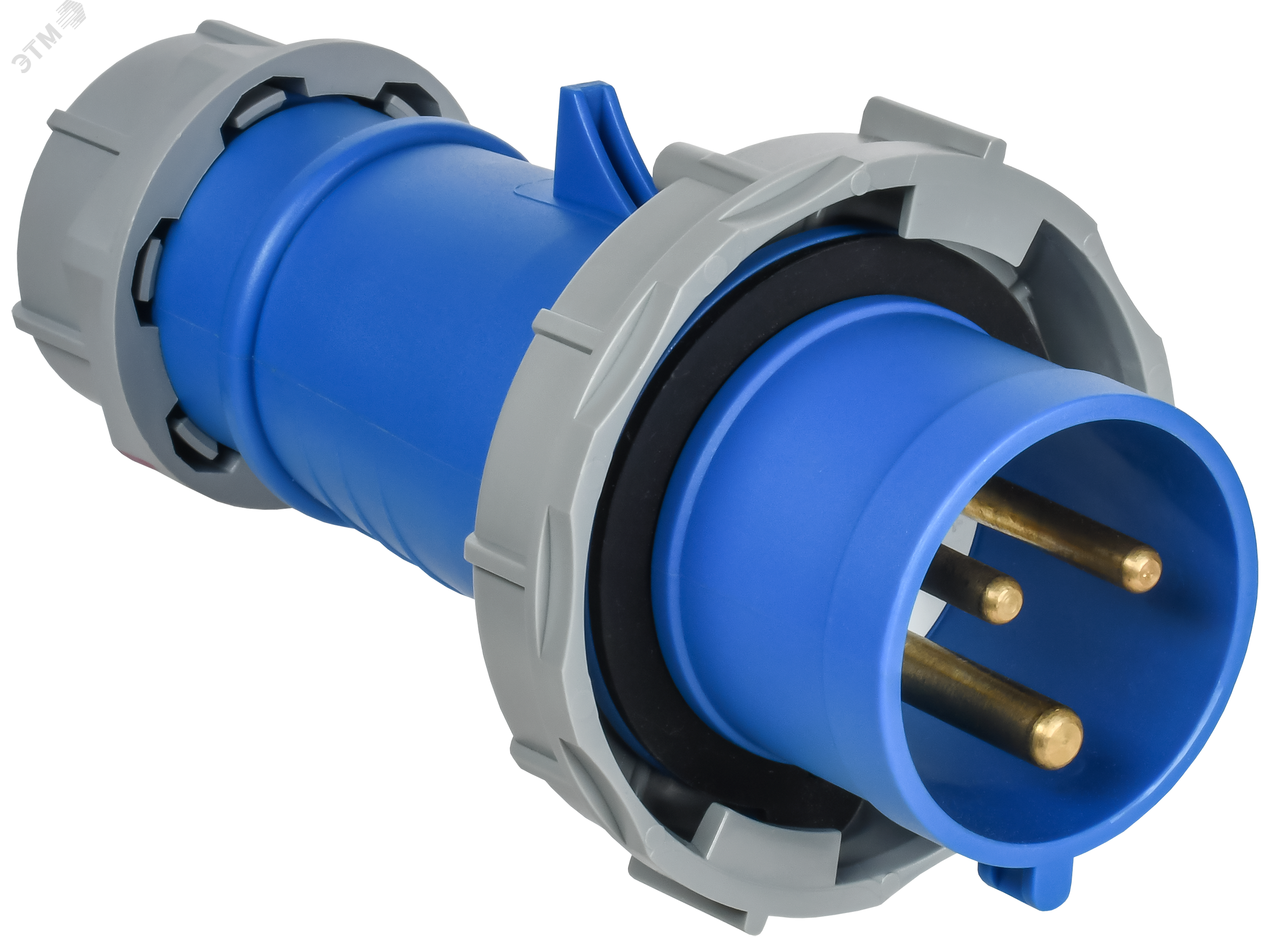 Изображение товара Переносная силовая вилка ССИ-0232 32А 220В IP67 IEK для промышленного использования