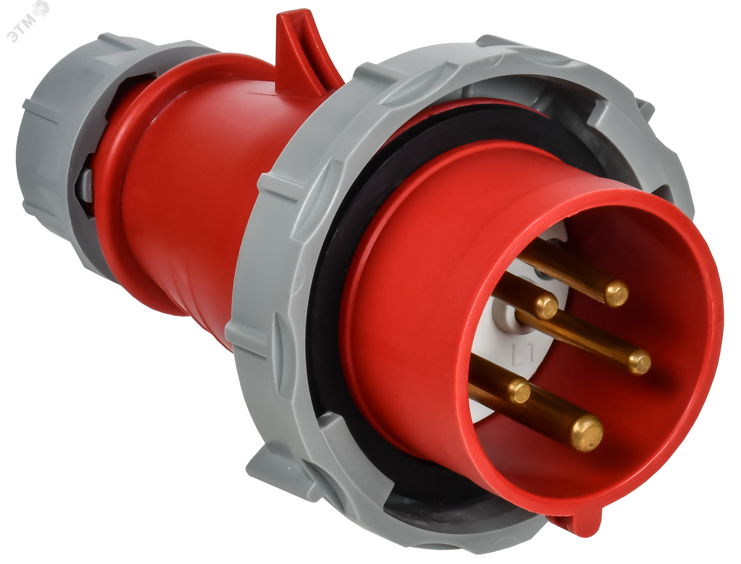 Изображение товара Вилка переносная силовая CEE IP67 IEK 16А 380В 3P+N+E пластиковая