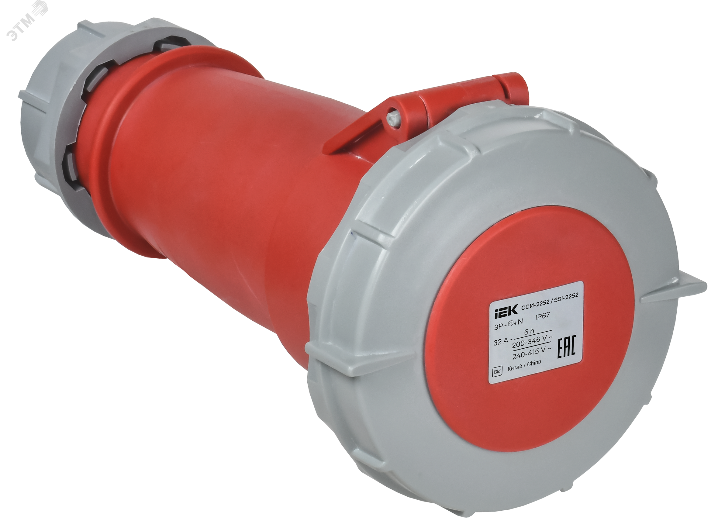 Изображение товара Розетка переносная ССИ-2252 32А 380В IP67 IEK