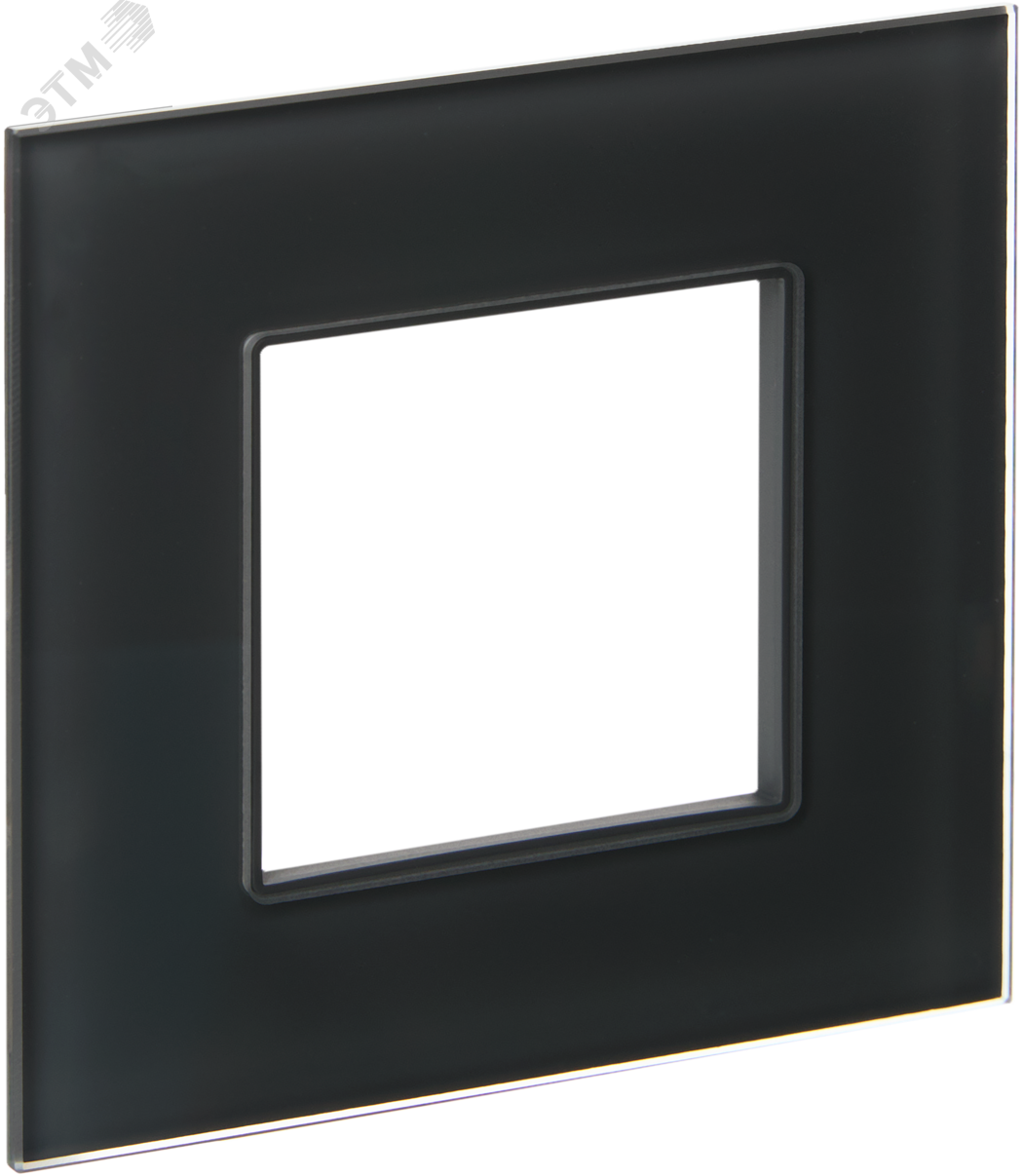 Изображение товара SKANDY рамка 1-местная из стекла графит IEK