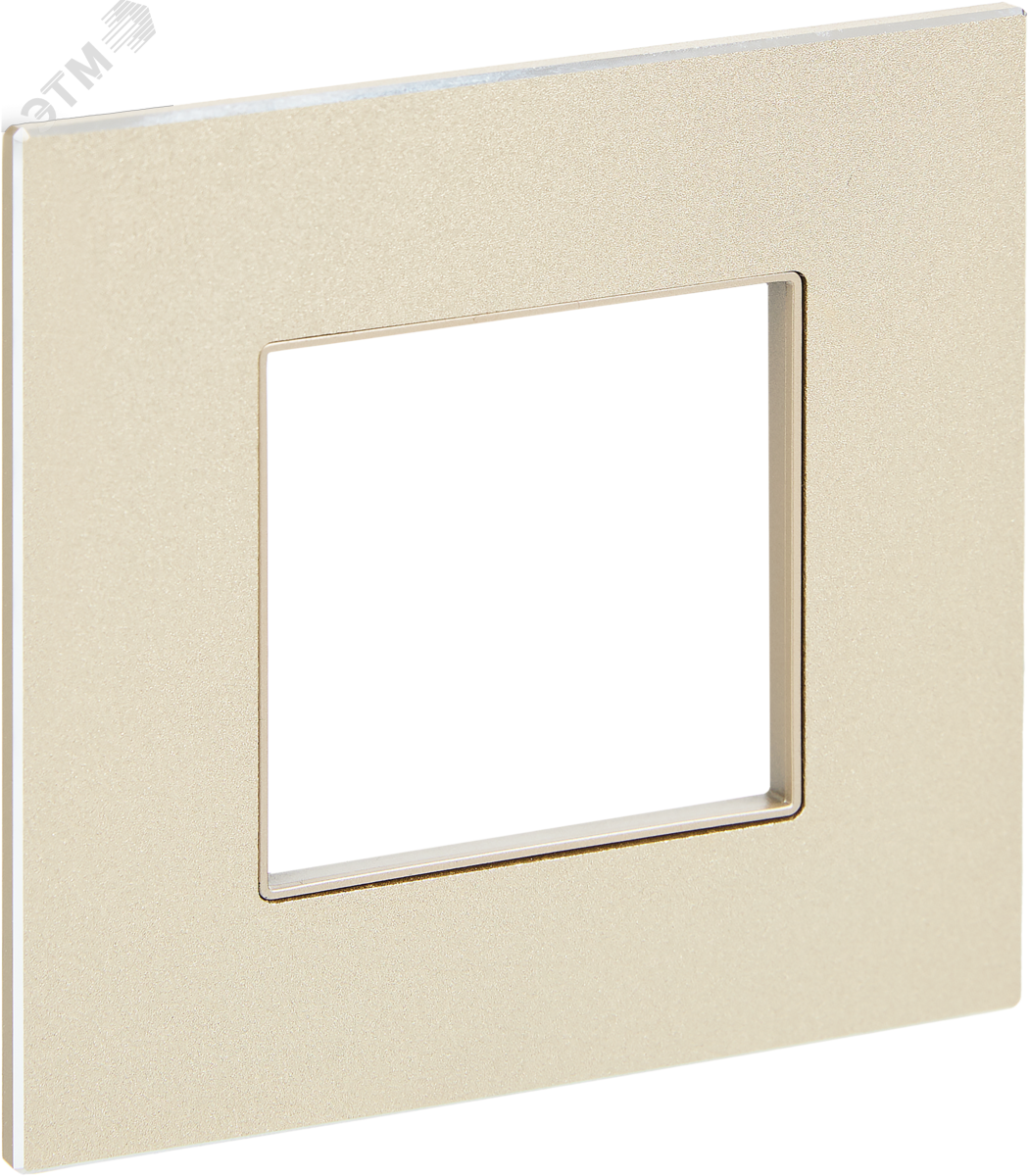 Изображение товара Рамка 1-местная SKANDY SK-F31Sh металл шампань IEK