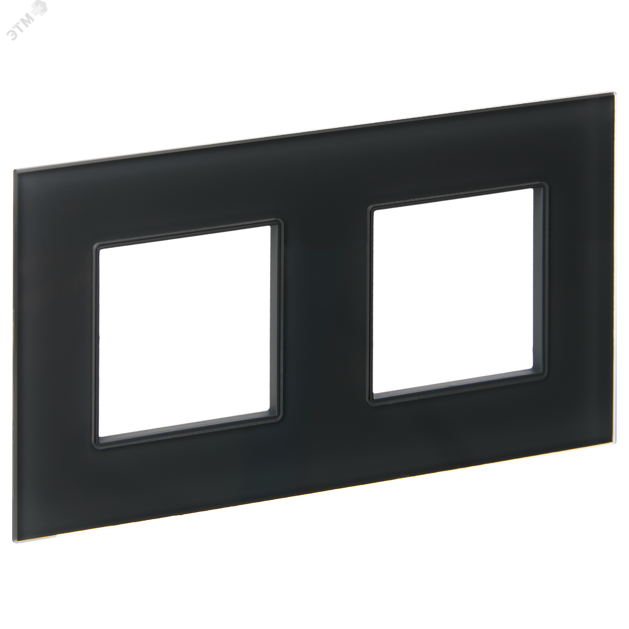 Изображение товара SKANDY Рамка 2-местная SK-F22G стекло графит IEK (шт)