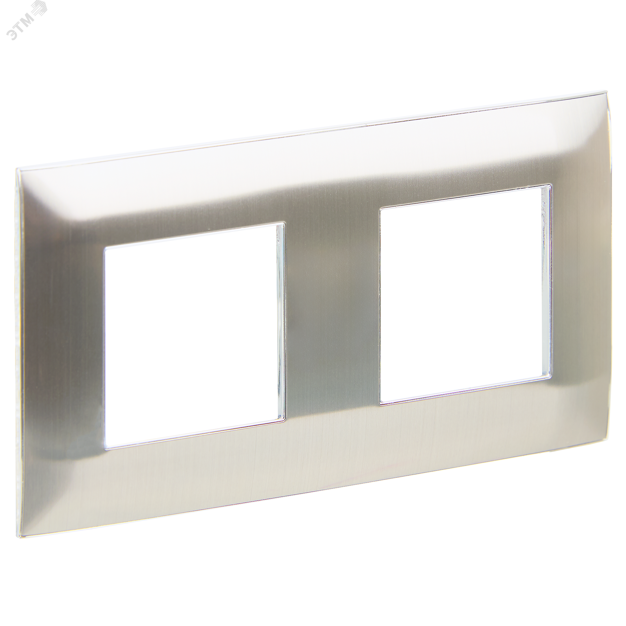 Изображение товара SKANDY Рамка 2-местная SK-F32N металл никель IEK (шт)