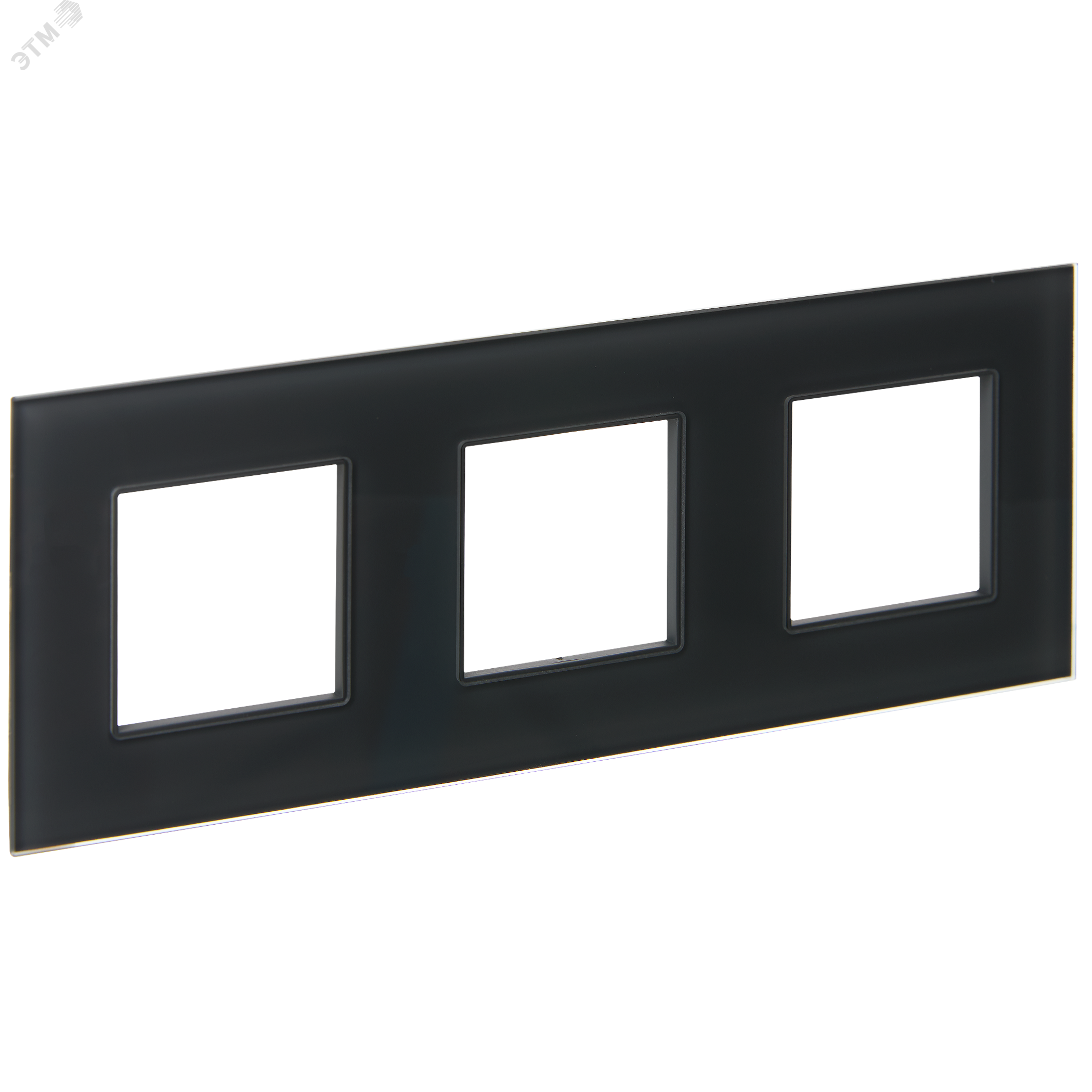 Изображение товара Рамка 3-местная SKANDY SK-F23G стекло графит IEK