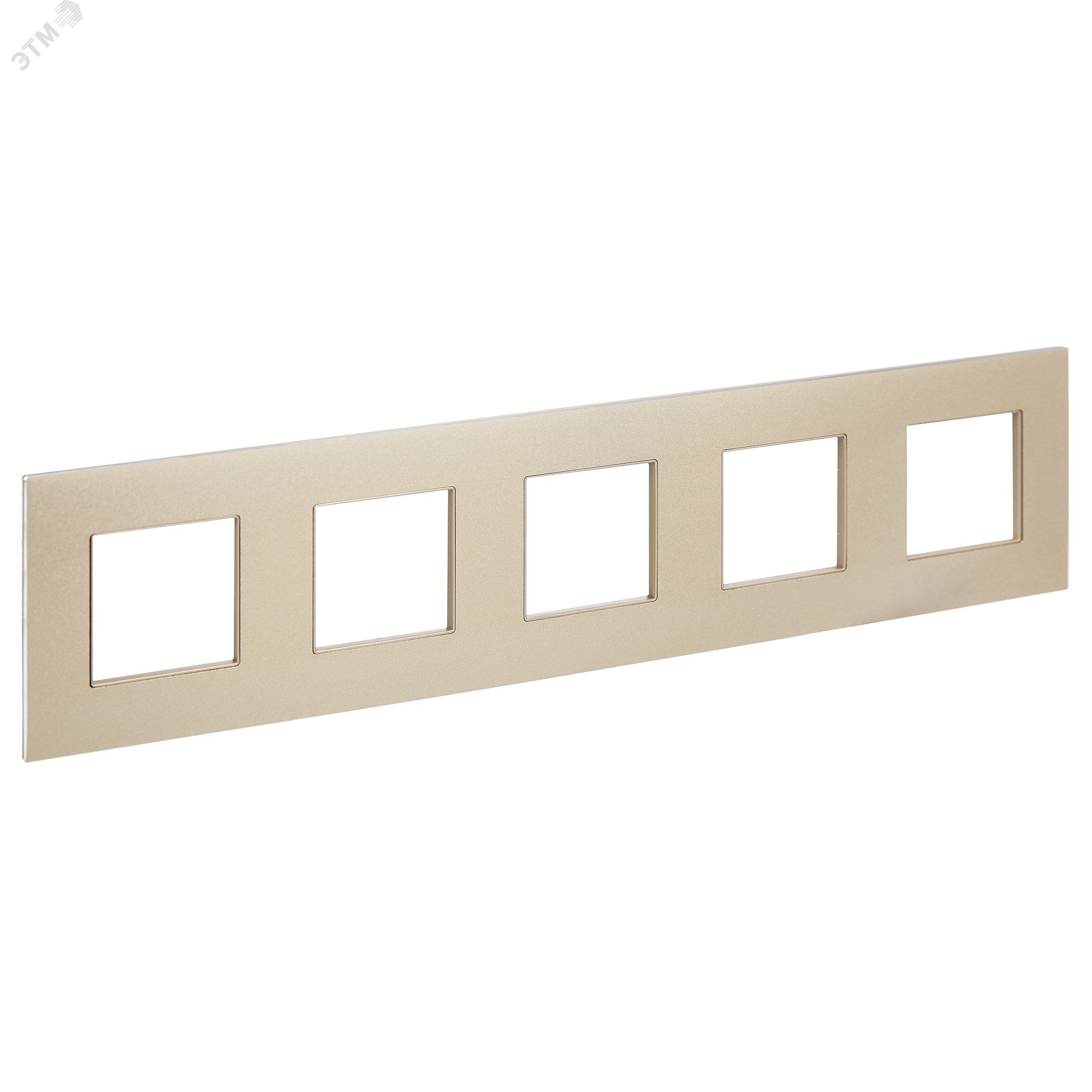 Изображение товара Декоративная рамка SKANDY 5-постовая металл шампань глянцевая