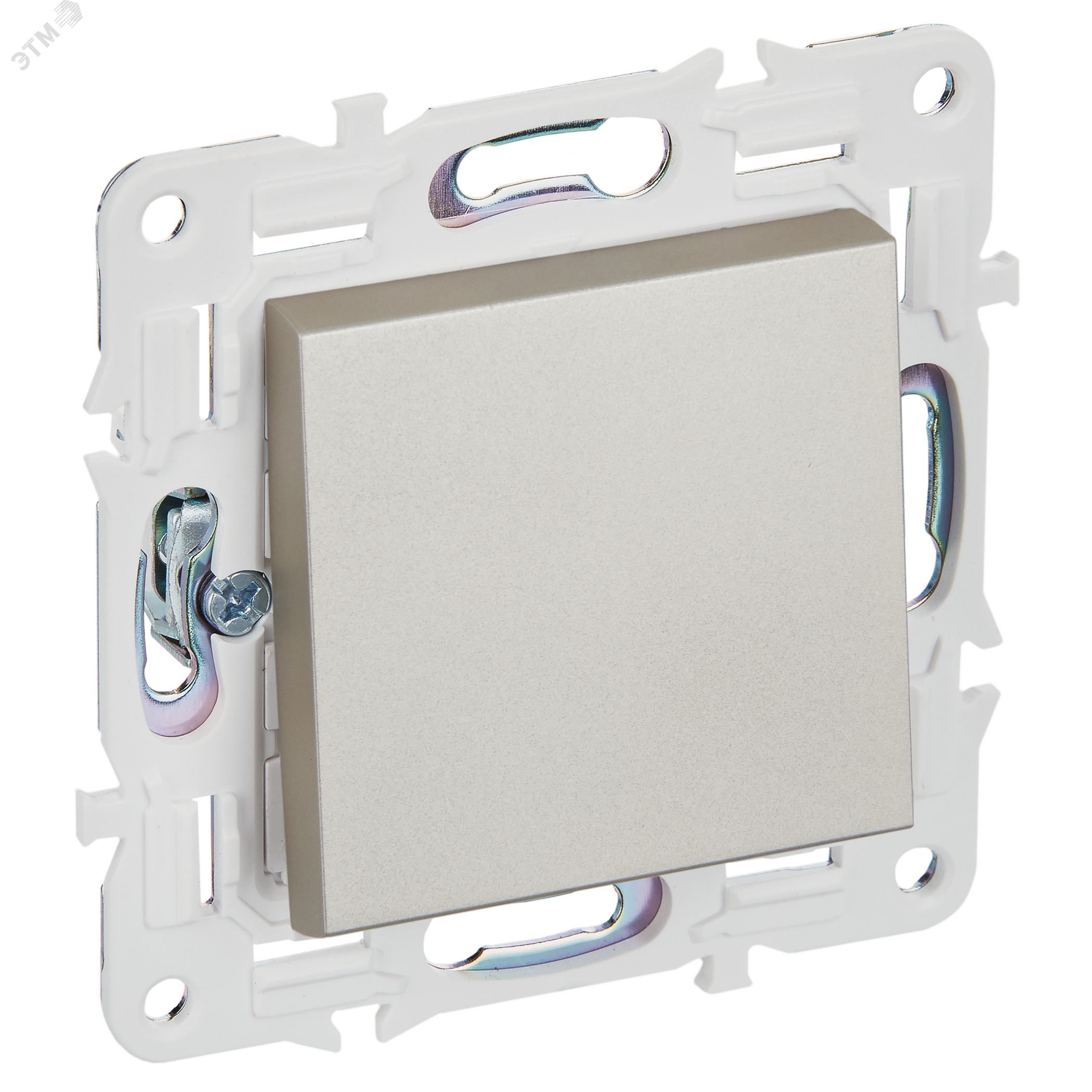 Изображение товара SKANDY Выключатель 1-клавишный 10А SK-V01Sh шампань IEK (шт)