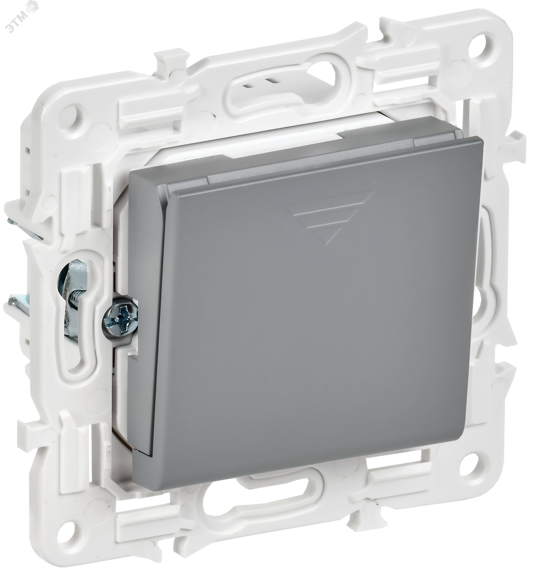 Изображение товара Выключатель карточный SKANDY SK-V15Gr IP20 серый IEK для гостиниц и офисов