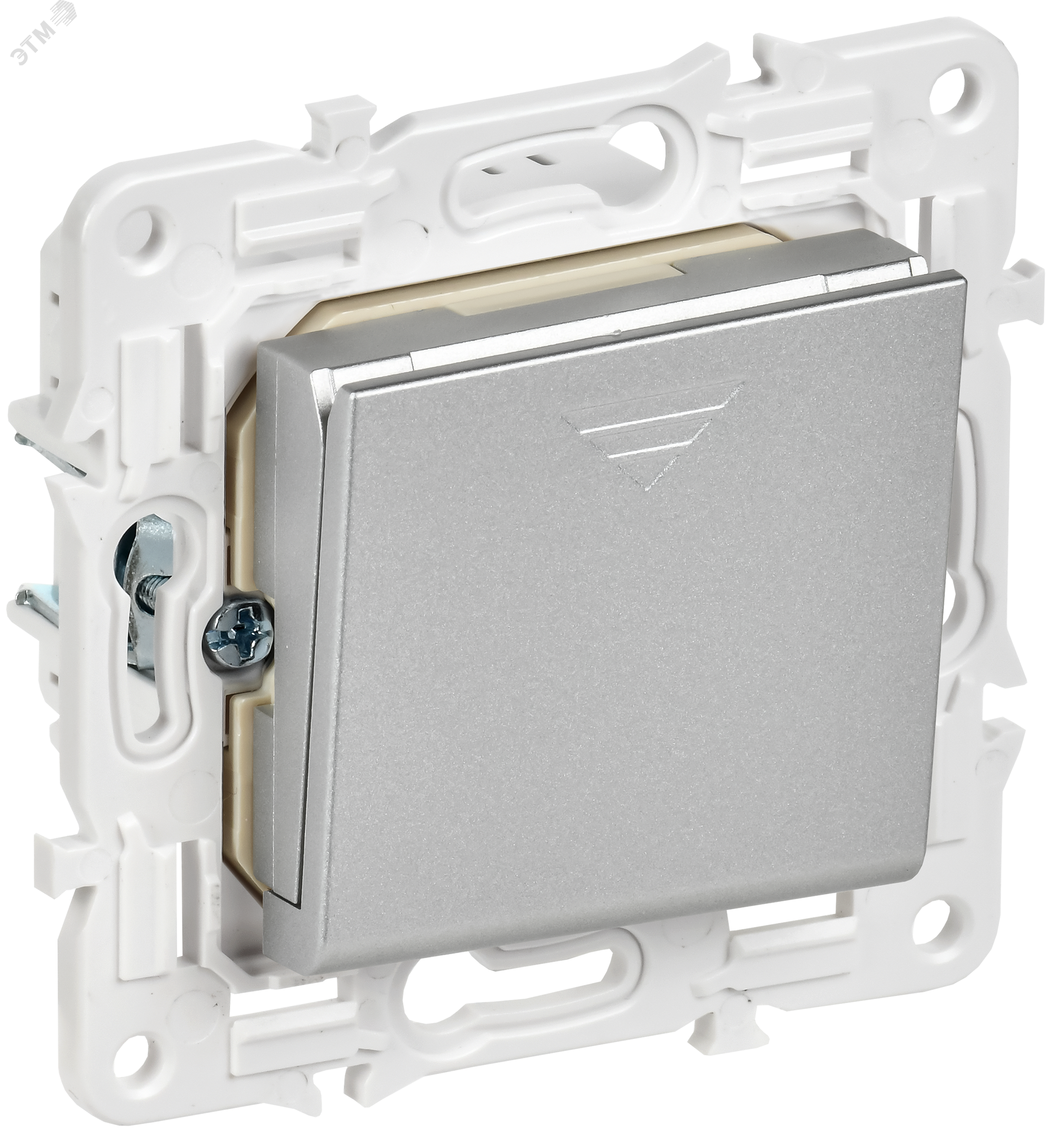 Изображение товара Выключатель карточный SKANDY SK-V15S серебристый 30А для гостиниц и офисов