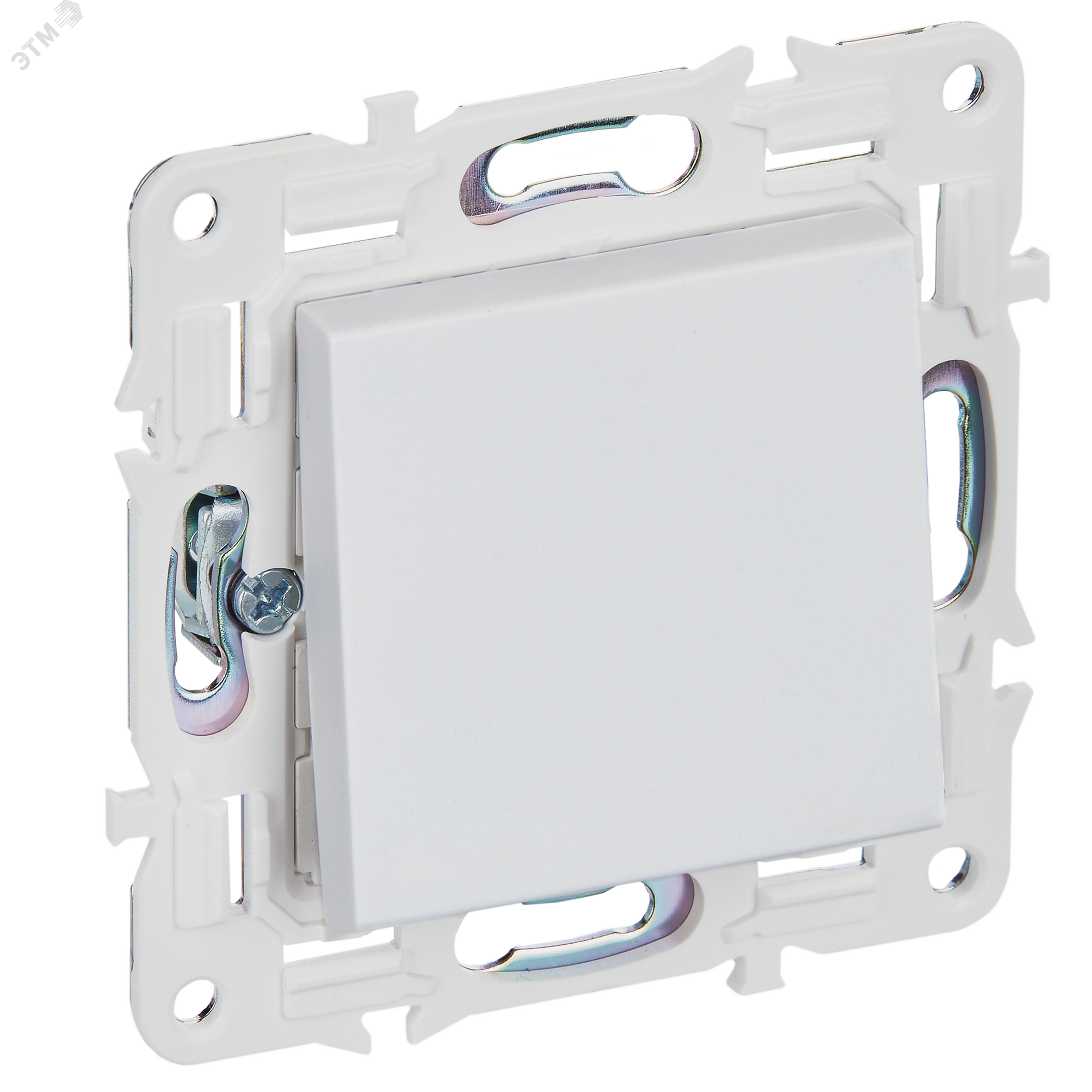 Изображение товара Выключатель 1-клавишный перекрестный SKANDY SK-V03W арктический белый IEK