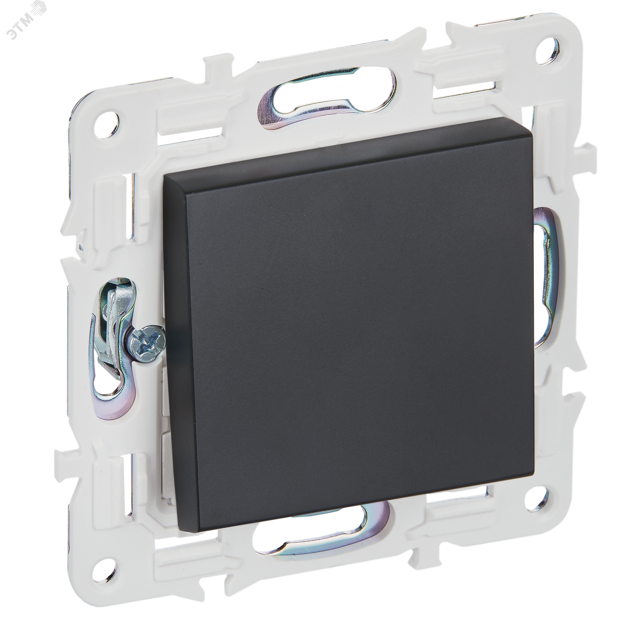 Изображение товара Выключатель 1-клавишный перекрестный SKANDY SK-V03Bl черный IEK