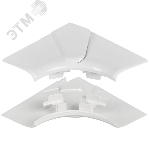 Изображение товара DLP Угол внутренний изменяемый для кабель-канала 80х50мм (80-100град) белый (шт)