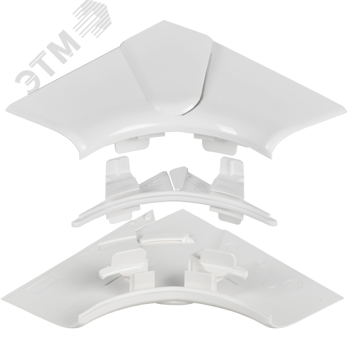 Изображение товара DLP Угол внутренний изменяемый для кабель-канала 150х50мм (80-100град) белый (шт)