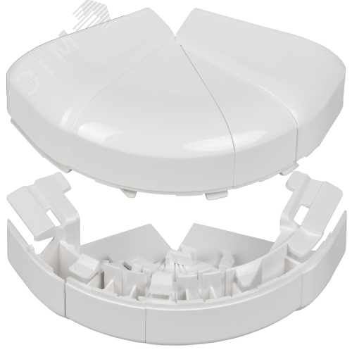 Изображение товара DLP Угол внешний изменяемый для кабель-канала 105х50мм (60-120град) белый (шт)