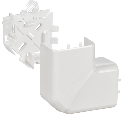 Изображение товара DLP Угол плоский 90град для кабель-каналов 80х35 80х50 белый (шт)