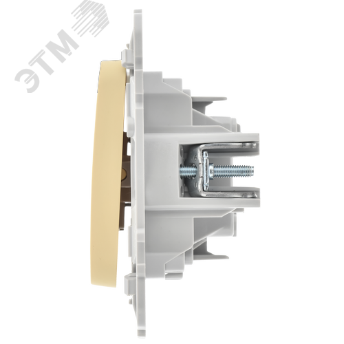 FLITE Выключатель 2-клавишный 10А ВС12-1-0-ФлН навахо IEK - фото 3
