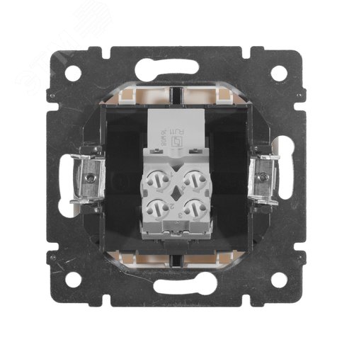 Розетка телефонная RJ11 белый VALENA - фото 2