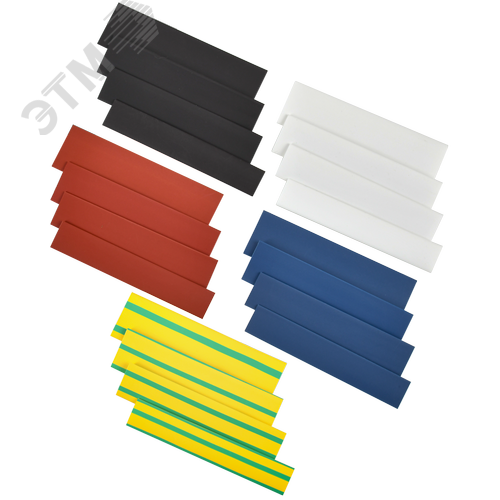 Изображение товара Набор ТТУ 8/4, 10/5, 12/6, 14/7 ЖЗ, С, К, Ч, Б 20х8см/упак (упак)