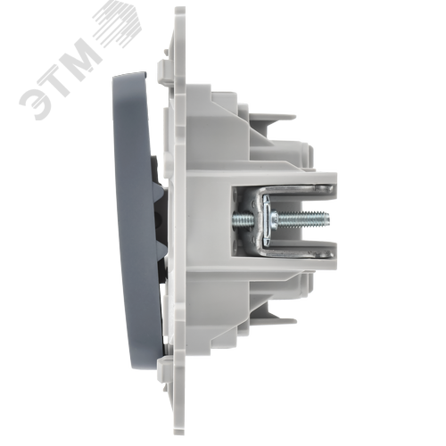 FLITE Выключатель 2-клавишный 10А ВС12-1-0-ФлМ маренго IEK - фото 3